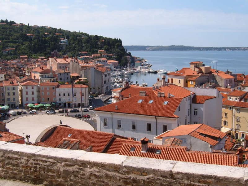 Piran on the Slovenian Adriatic coast